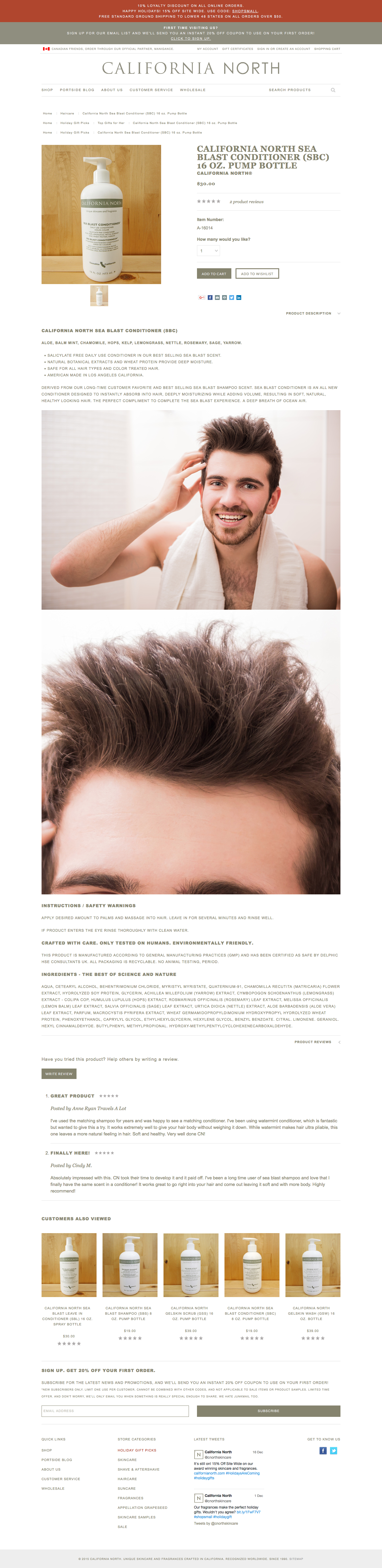California North Website Design 2015