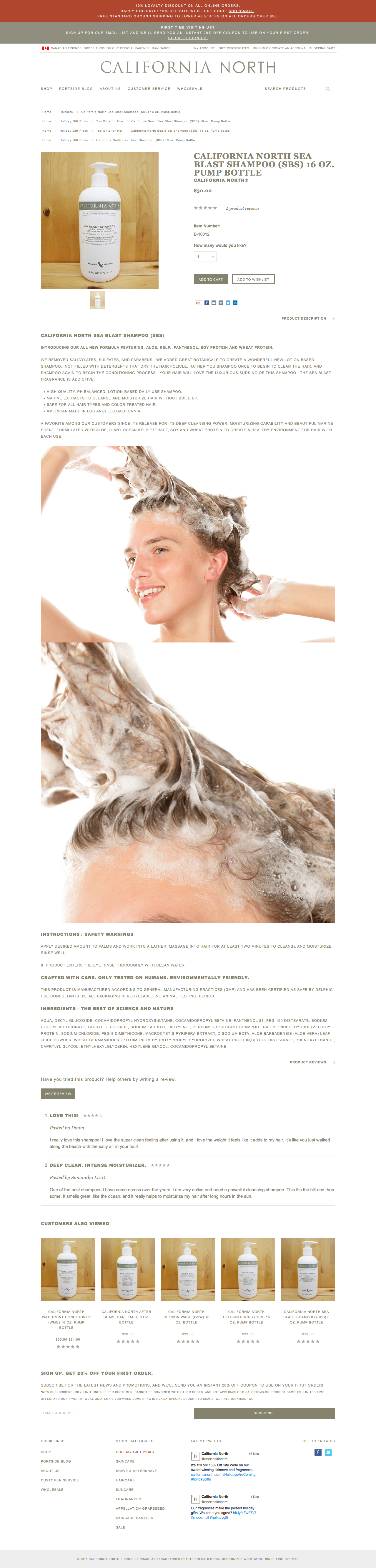 California North Website Design 2015